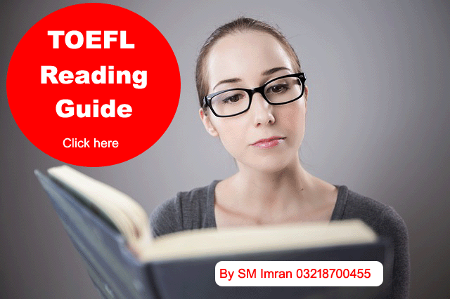 TOEFL Reading guide by sir sm imran